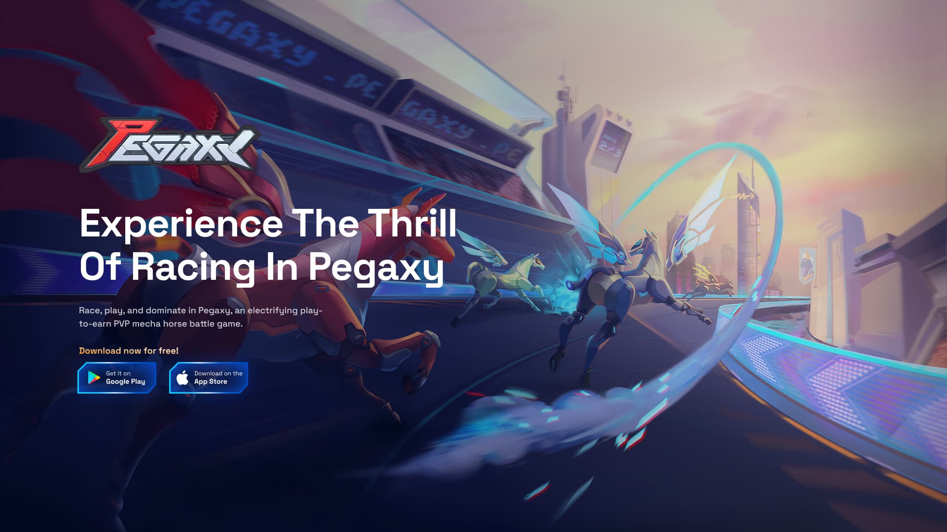 Pegaxy: Rush Races - A PVP Horse Racing Game