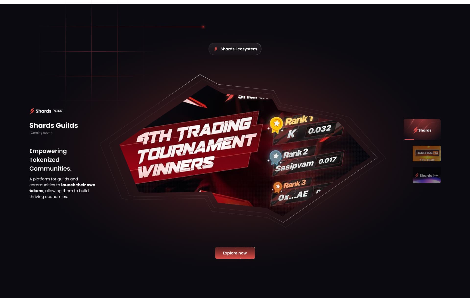 Shards - The first web3 guild trading platform