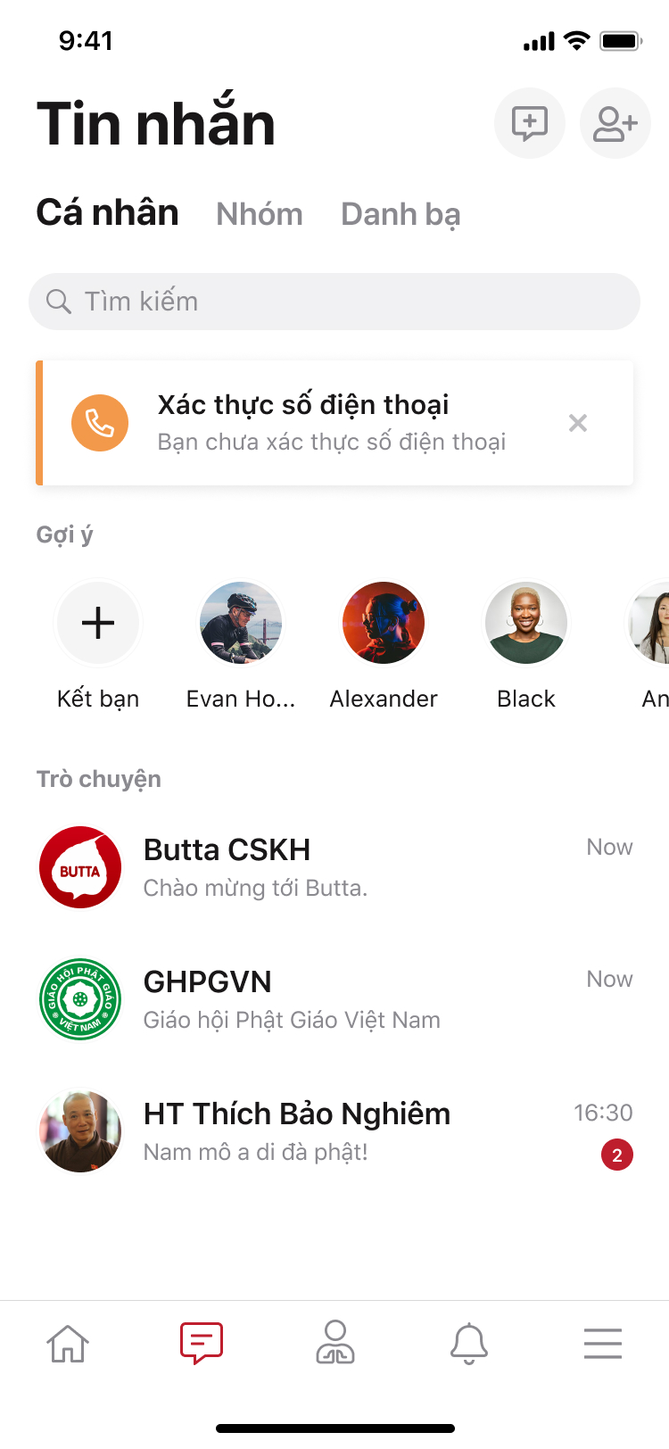 Butta - Mạng xã hội Giáo hội phật giáo Việt Nam