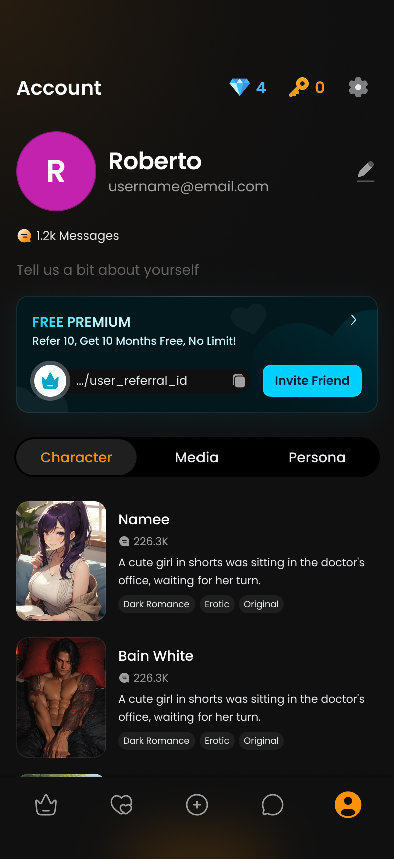 Foxy App - Chat with AI Companion
