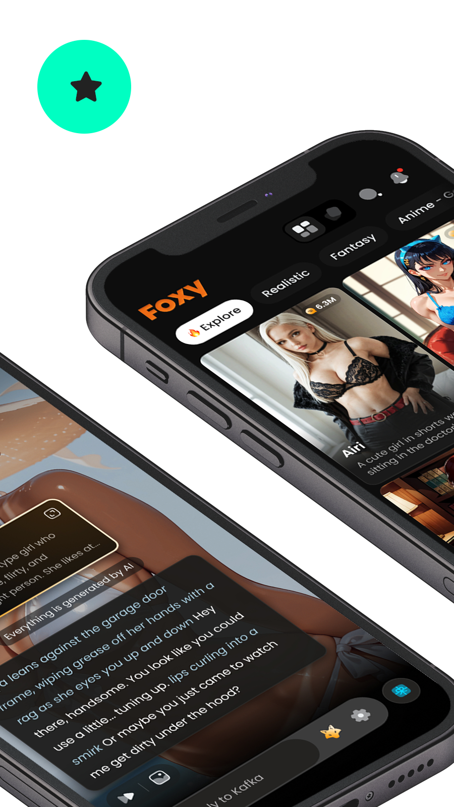 Foxy App - Chat with AI Companion