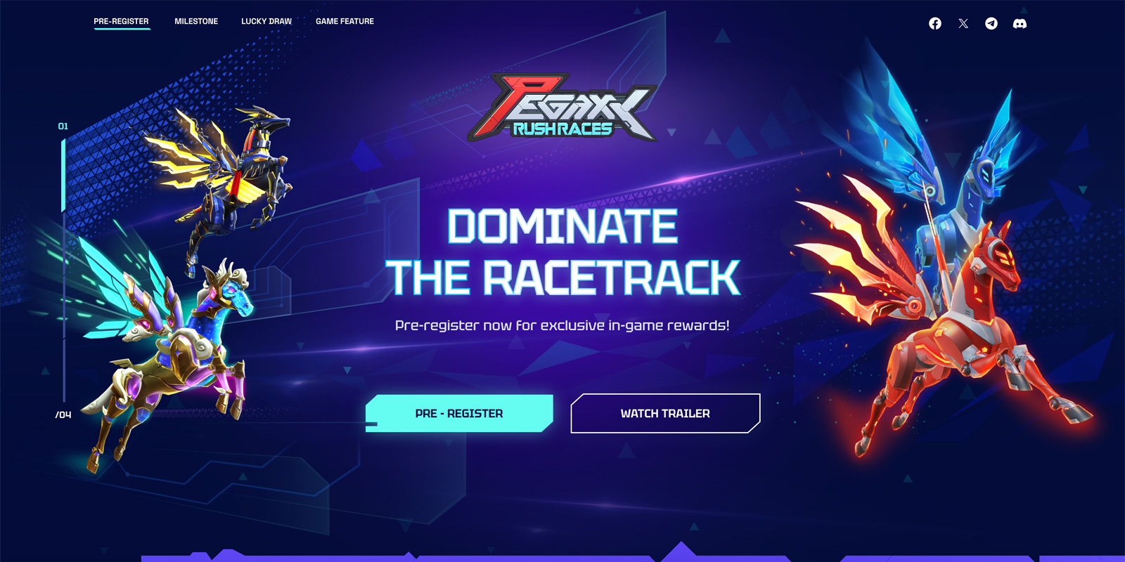 Pegaxy: Rush Races - A PVP Horse Racing Game