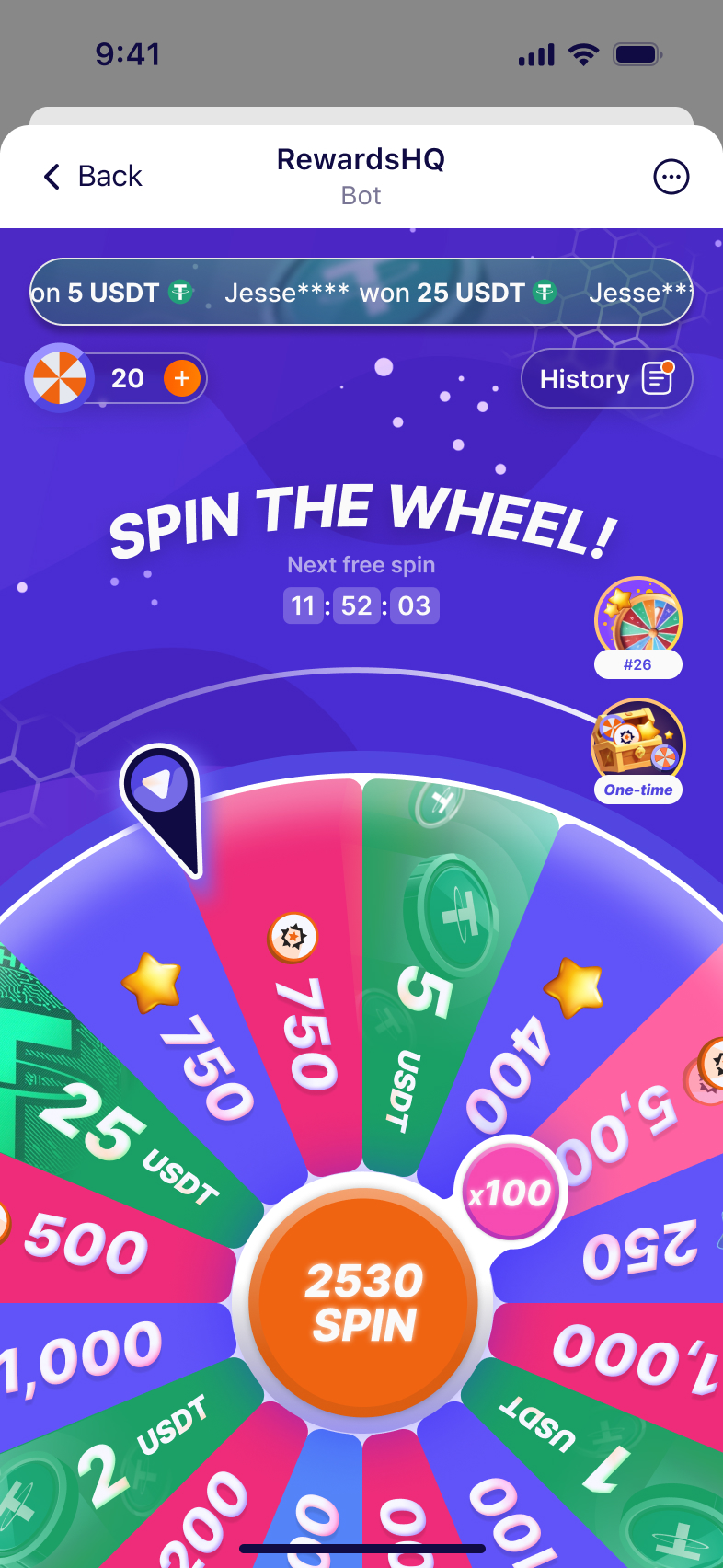 RewardsHQ - Questing Mini App Rewards