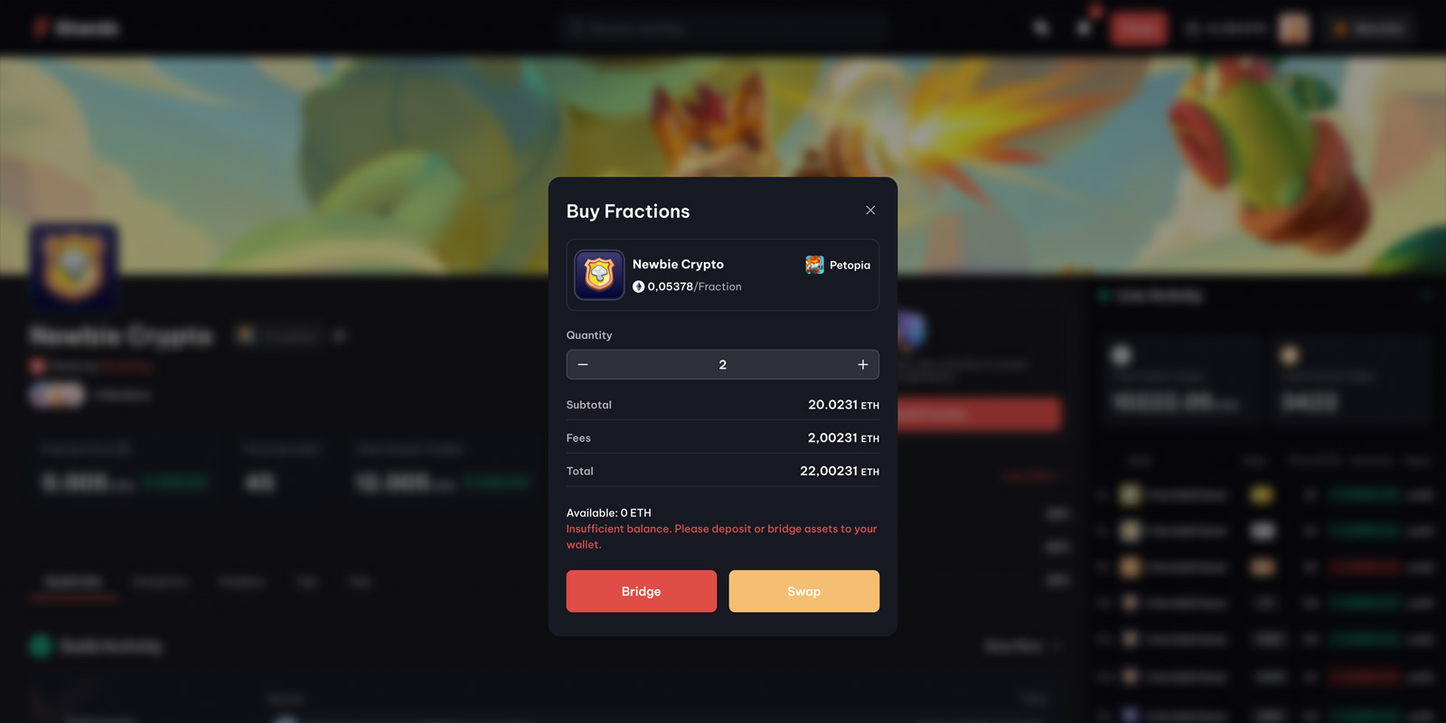 Shards - The first web3 guild trading platform