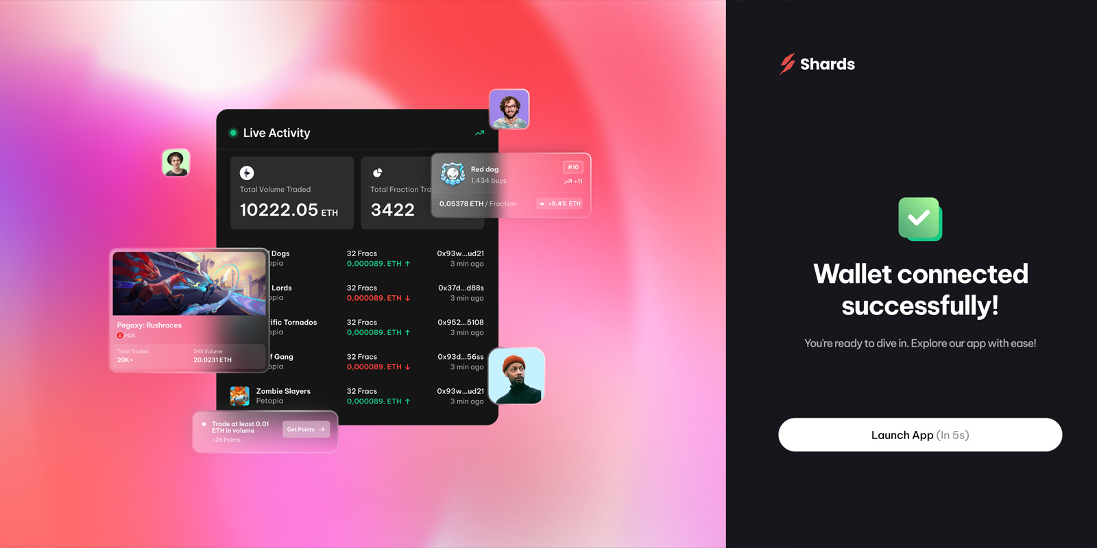 Shards - The first web3 guild trading platform