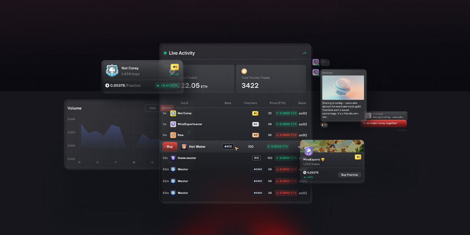 Shards - The first web3 guild trading platform