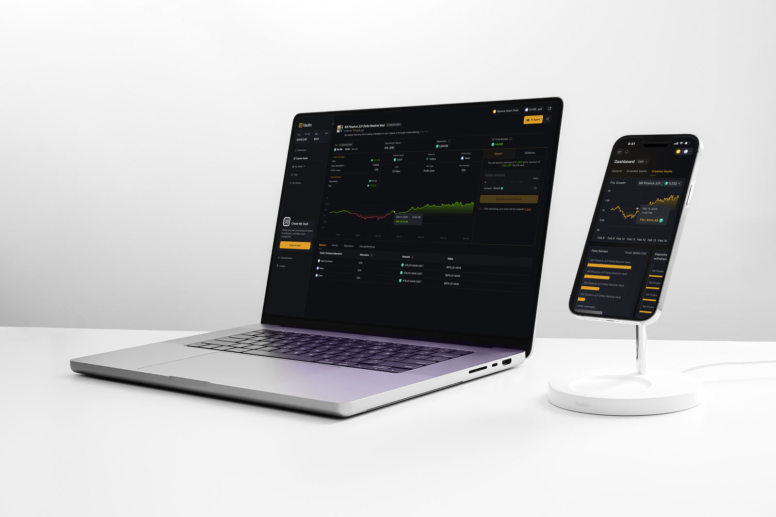 Vaults - On Chain Money Management