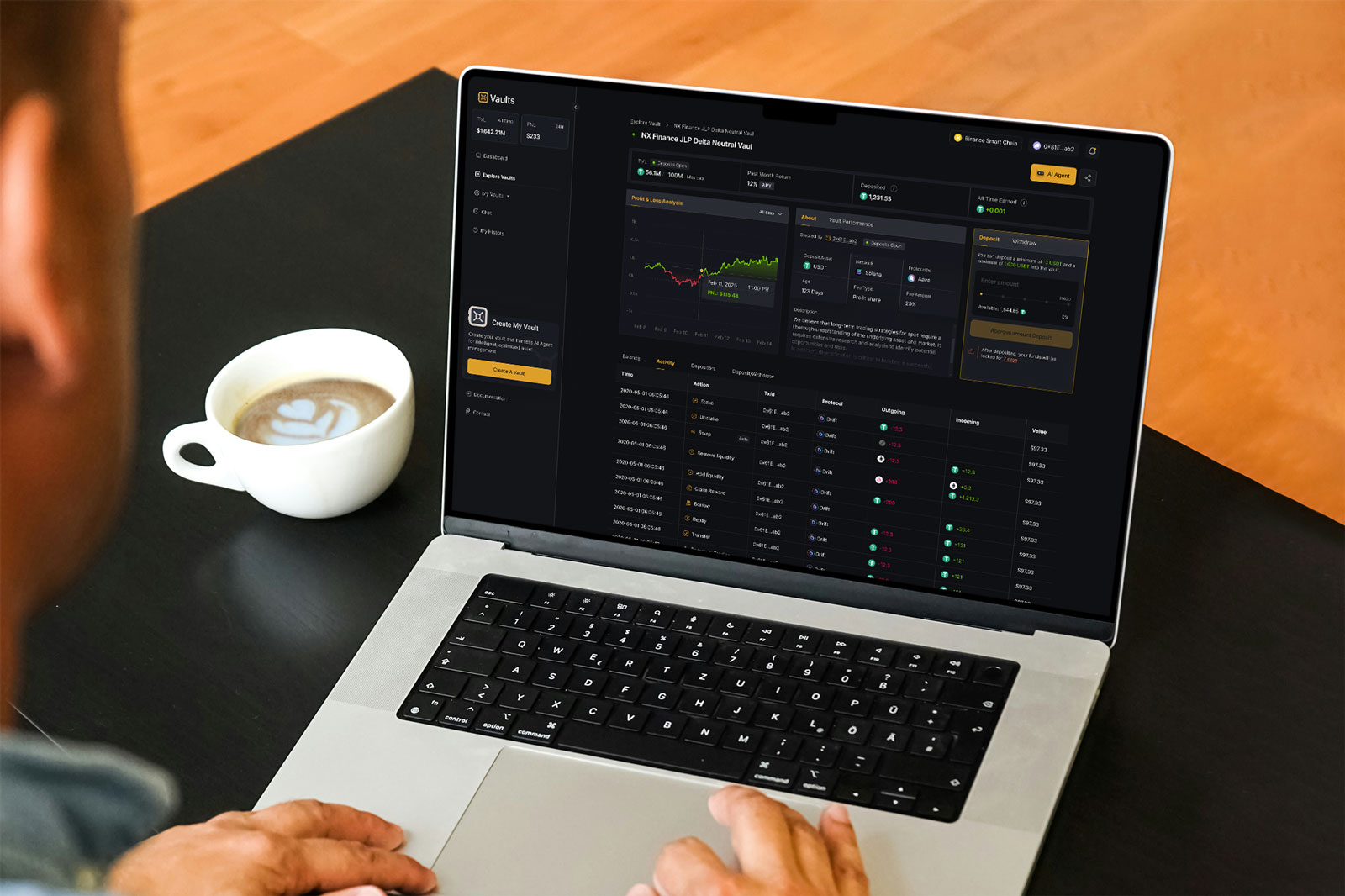 Vaults - On Chain Money Management